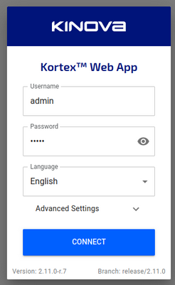 Kinova login