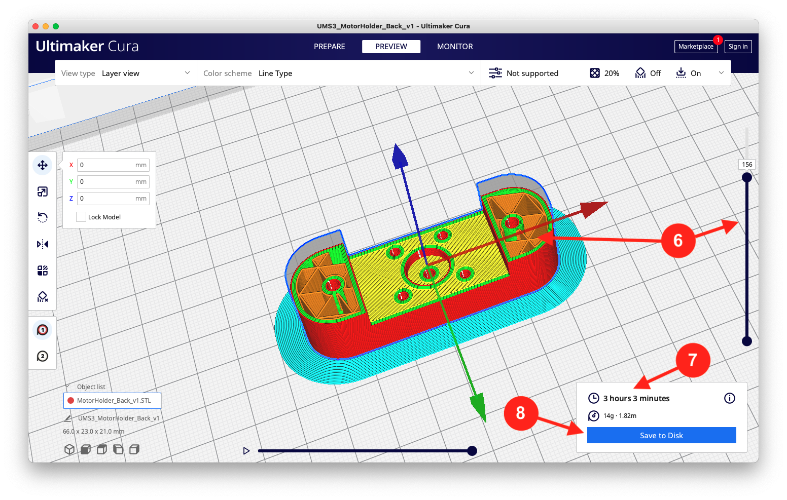 Ultimaker Cura Screen