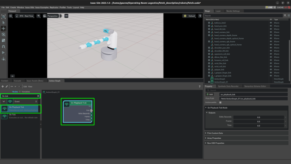 Image of Adding On PLayback Tick