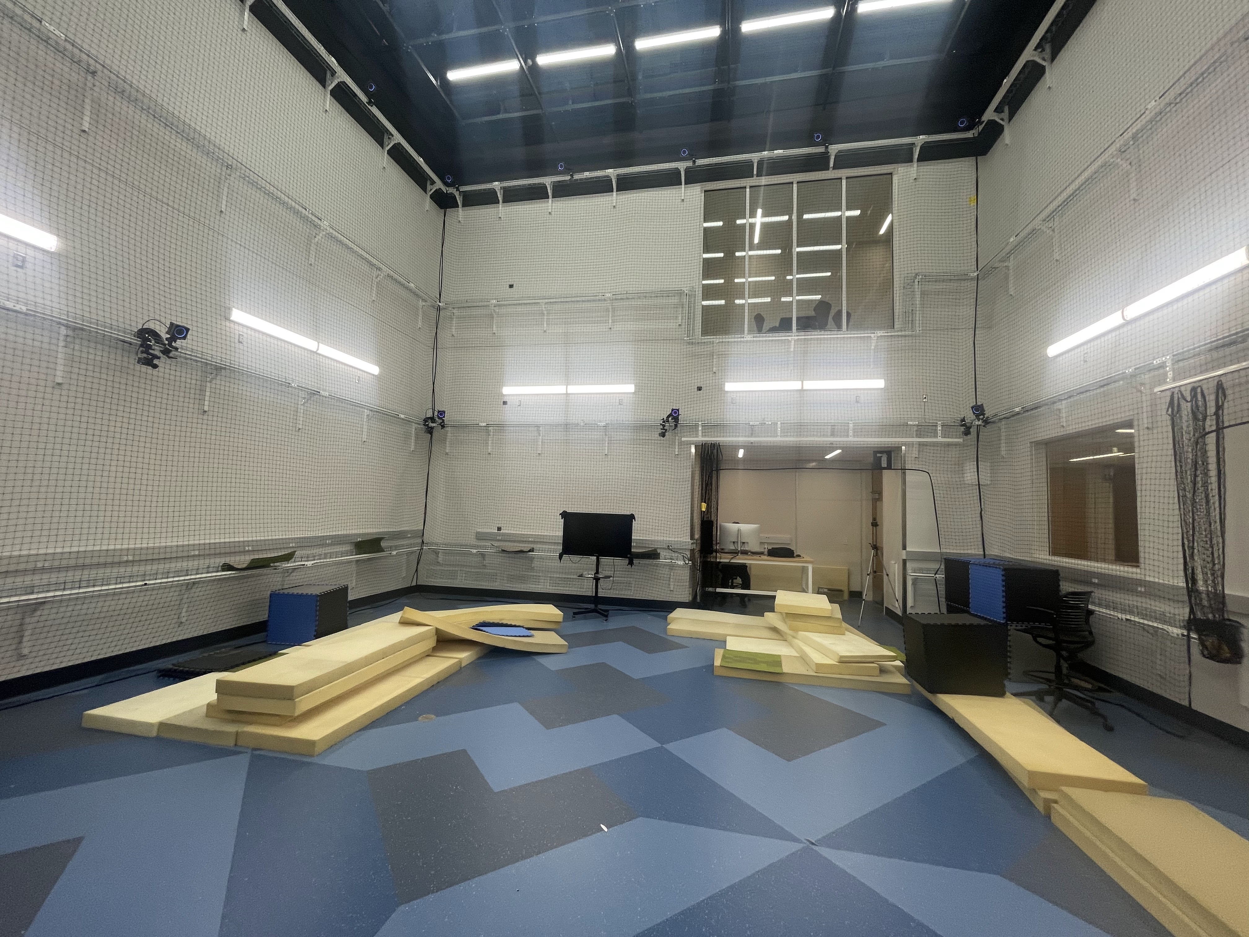 OptiTrack System at Drone Arena, Scaife Hall