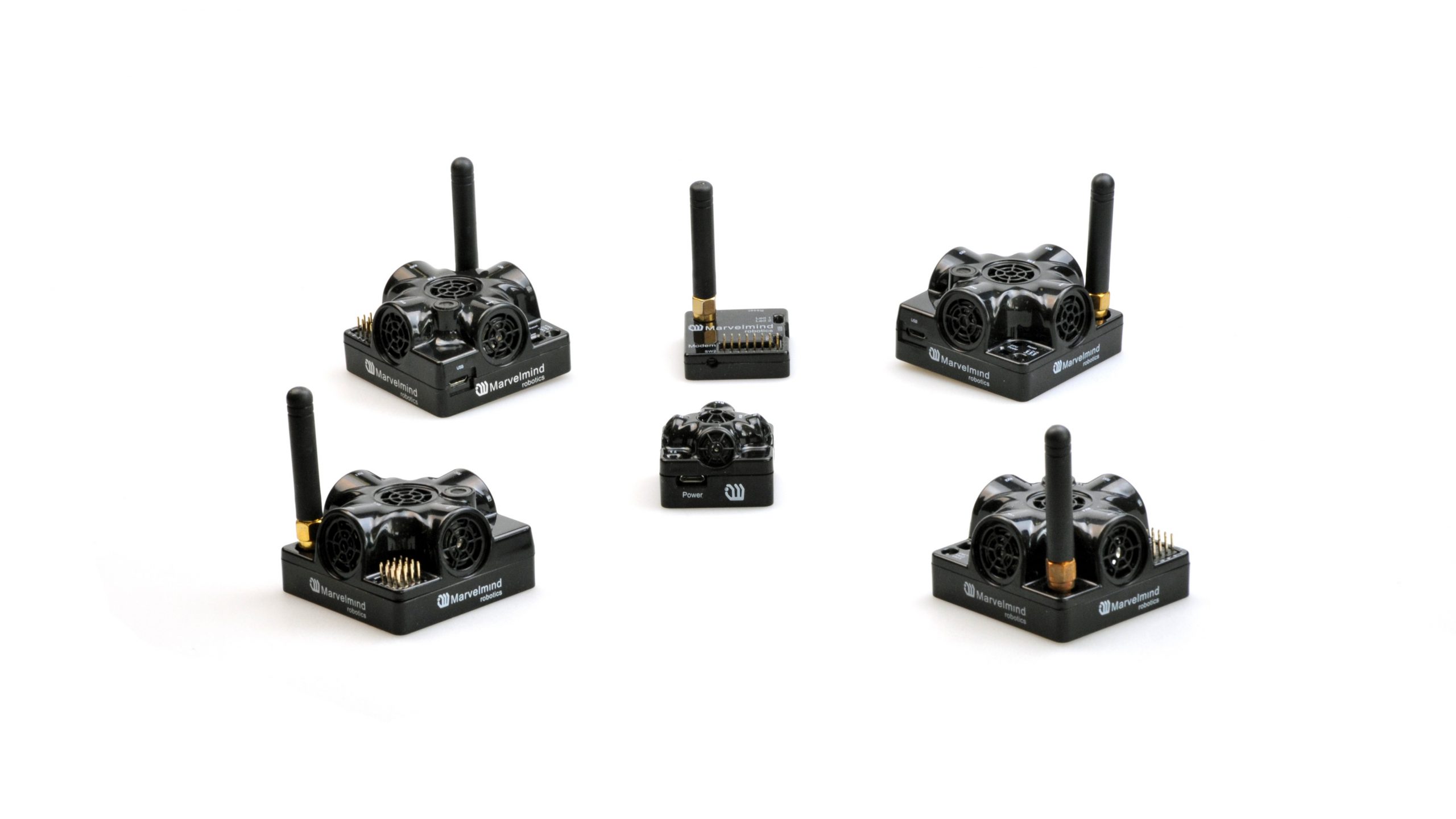 Example usage of a DWM1001 setup