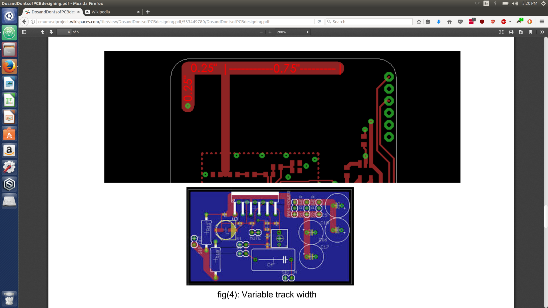 Variable Track Width